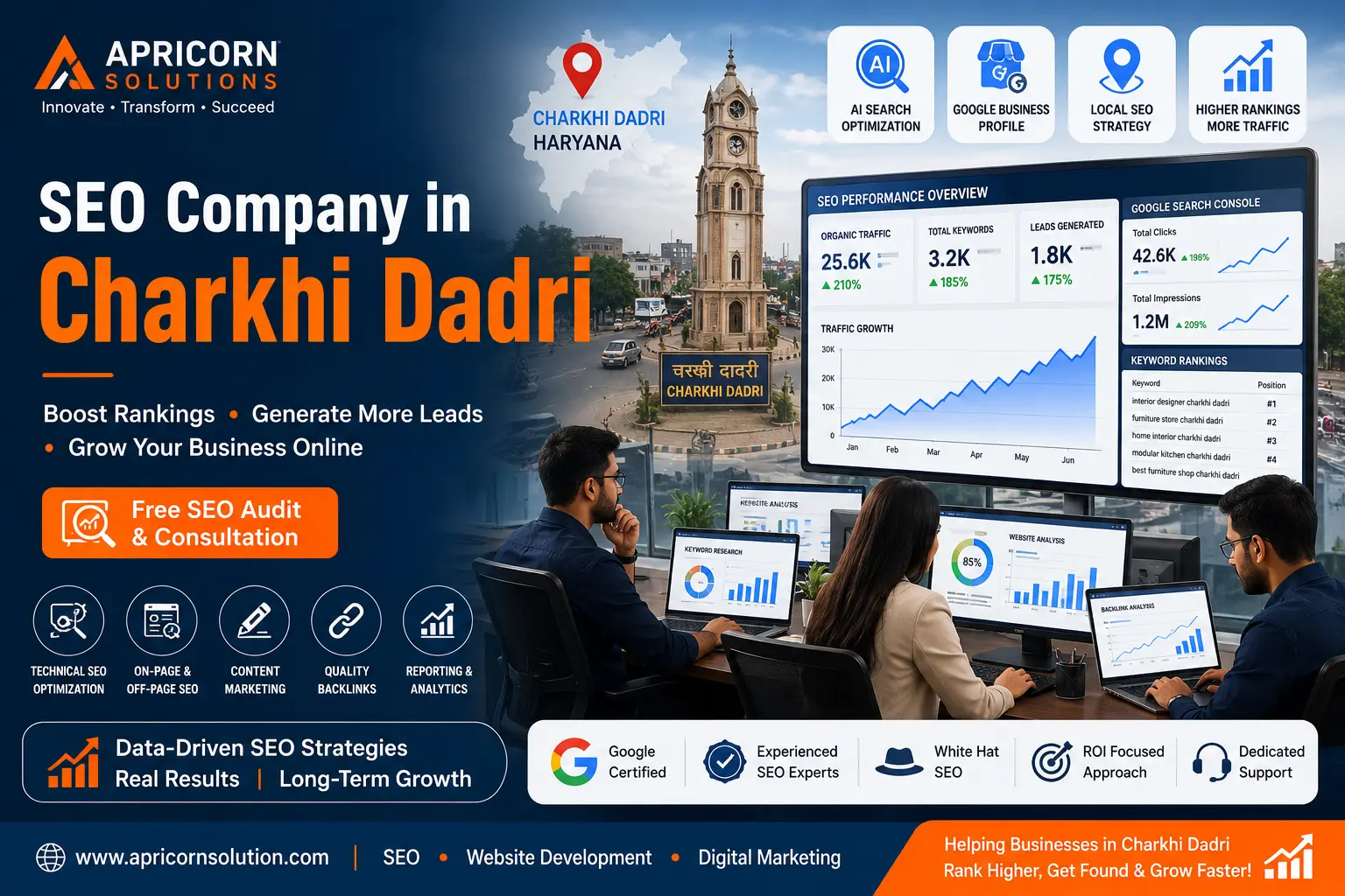SEO Company in Charkhi Dadri: Grow Your Business with Proven SEO Strategies