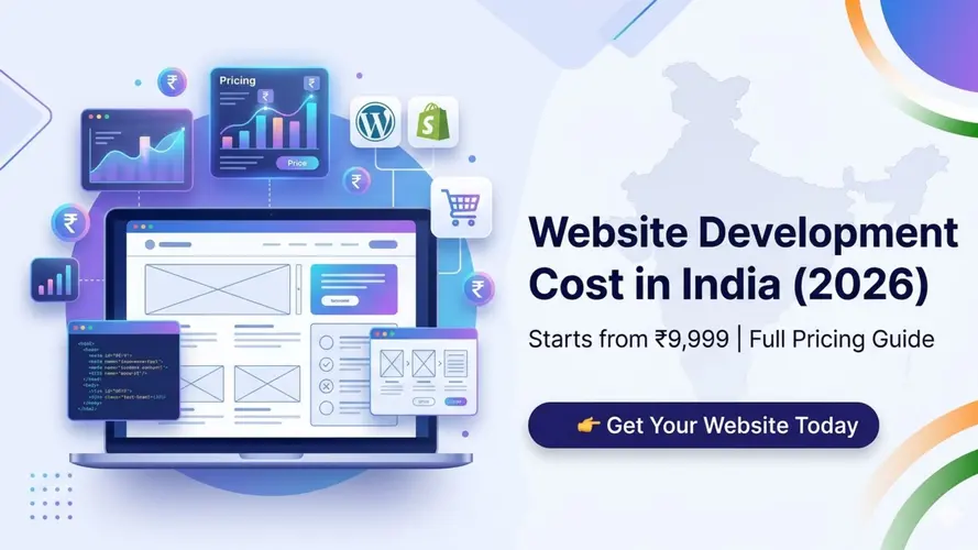 Website Development Cost in India (2026): Full Pricing Breakdown Guide